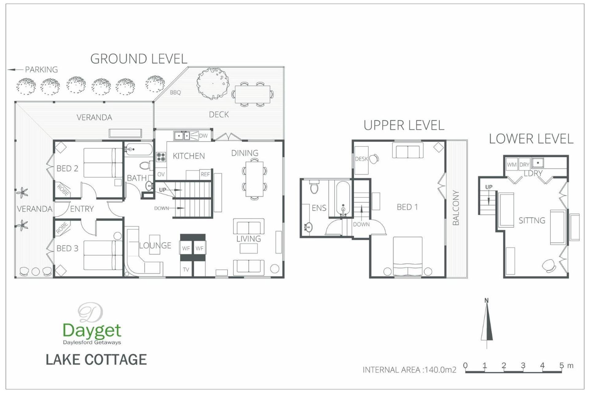 Lake Cottage Daylesford Bagian luar foto